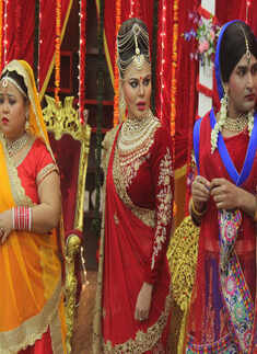 Bharti Singh, Rakhi Sawant and Mubeen