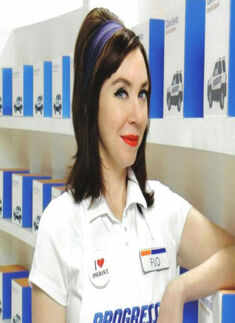 American actress-comedian Stephanie Courtney