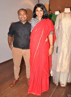Sanjay Garg and Tina Tahiliani Parik