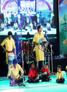 Artists perform during 'Spread A Smile' charity event