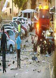Blast in Spain