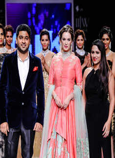 Evelyn Sharma showcases a creation