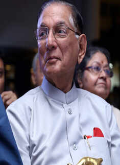 BK Chandra during the event Shesher Kobita