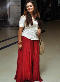 Ushasie Chakraborty during the premiere