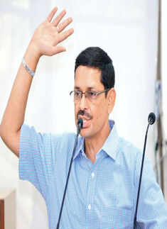 Anuj Dayal during the event