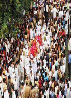 Gayatri Devi's final journey