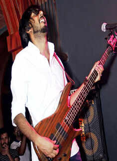 Amir Aly in his elements during a Sufi Friday night