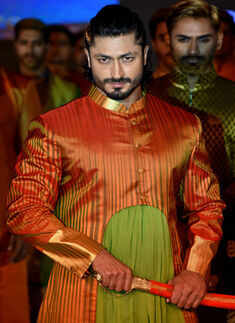 Vidyut Jamwal walks the ramp