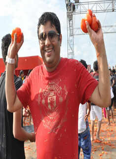 Aasish during the Redfest 2015