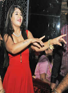 Jyoti at Toast Bar & Grill's 8th anniversary party