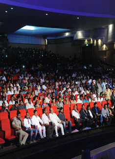 Guests during megastar Chiranjeevi&rsquo;s 60th birthday party