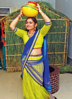 Going green for Teej