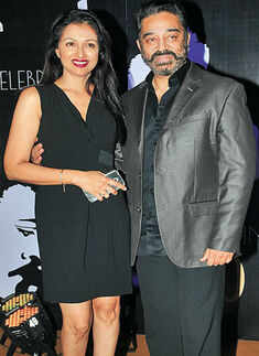 Kamal Haasan during the birthday party