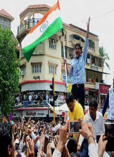 Modi's successor, Chief Minister Anandiben
