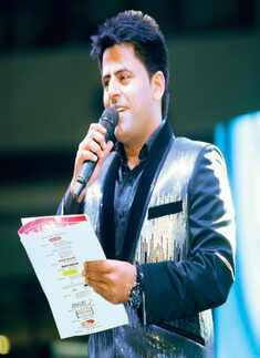 Tushar during Ekta Mission&rsquo;s Singer Sitaron Ki Khoj 2015