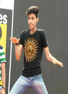 Ashish Sharma during the Clean & Clear Delhi Times Fresh Face 2015