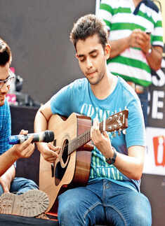 Swaraj Kulshrestha during the Clean & Clear Delhi Times Fresh Face 2015