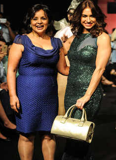 Lauren Gottlieb walks the ramp