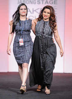 Tisca Chopra walks the ramp