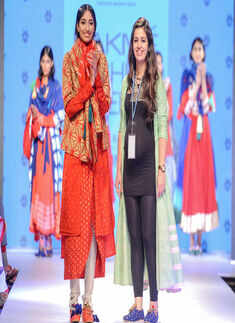 The designer takes a bow