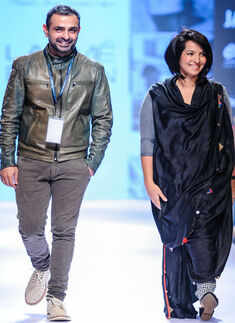 Designers Mayank Anand and Shraddha