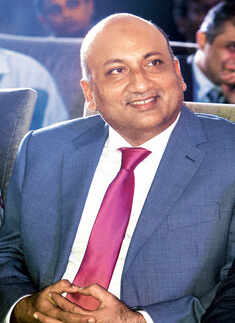 Asif during a fashion, music and dance extravaganza