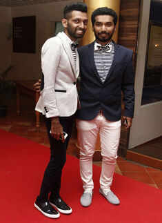 Fibin and Imaad during their collection launch