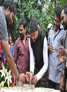 Kiccha Sudeep with K S Ravikumar, Nithya Menen