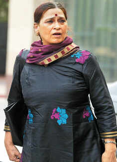 Usha Nehwal, Saina&rsquo;s mother, during the event