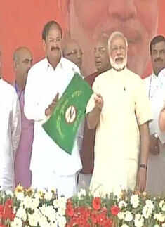 PM Modi inaugurates Delhi-Faridabad Metro Line