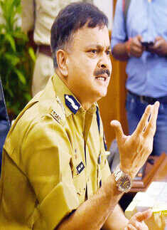 Ahmed Javed addresses a press conference after taking charge