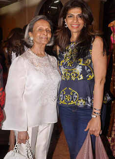 Guests during Pallavi Jaikishan&rsquo;s collection preview