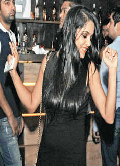 Swati during the launch party of Informal