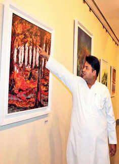 Abhishek Mishra at the inauguration of Dr Vandana Sehgal