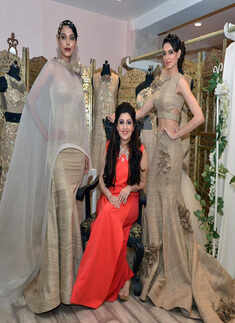 Archana Kochhar with models