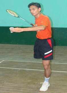 Girish Sharma is an established badminton player