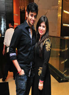 Ashish and Mansi during a Sufi