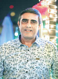 Gaurav Soral during a terrace party