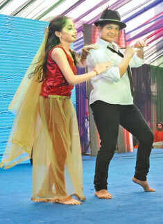 Celebration time with students