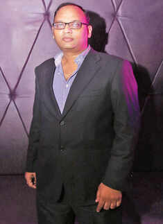 Shreel Lunkar during the preview