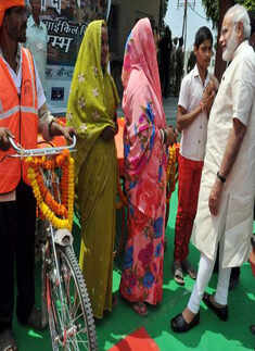 Later, PM reached Cantonment to address