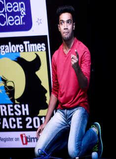 First runner-up, Zubin Imtiaz during the auditions