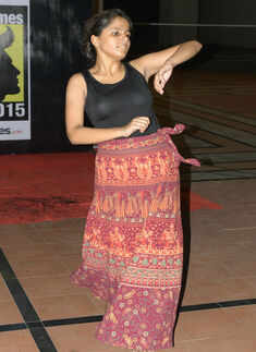 Shagun during the auditions of Clean