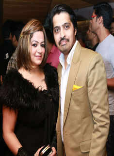 Ana and Jitendar get clicked at the birthday party