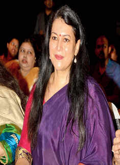 Aradhana Shukla during a fashion show