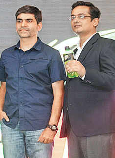 Lt Col Satyendra Verma and Nitin