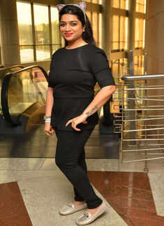 Radhika during the zumba party