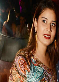 Tanya Hooda during the collection preview