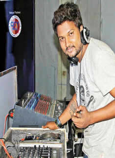 DJ Saurabh during the auditions