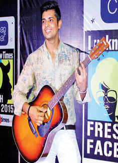 Winner, Ayush Tripathi during the auditions